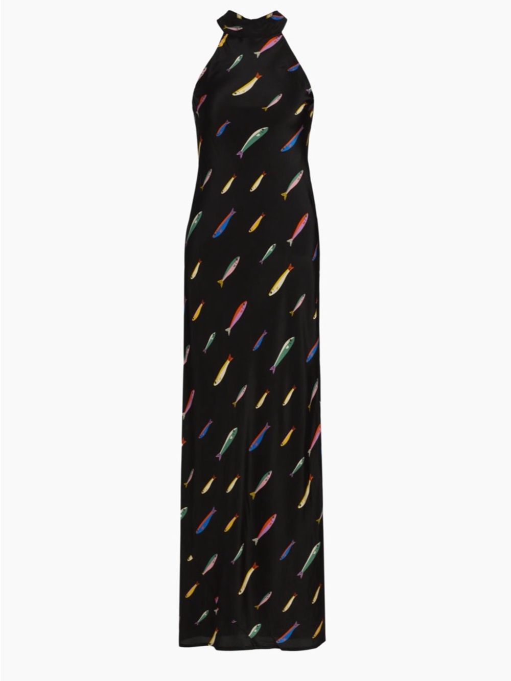 STAUD Winnie silk maxi dress